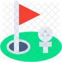 Golf Deportivo Deporte Icono