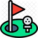 Golf Deportivo Deporte Icono