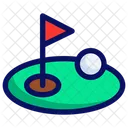 Golf Sport Game 아이콘