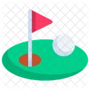 Golf Deporte Juego Icono