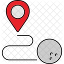 Golf location  Icon
