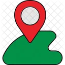 Lieu de golf  Icône