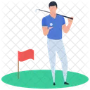 Sport Outdoor Game Golf Icon
