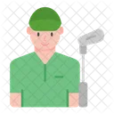 Golf Player Icône