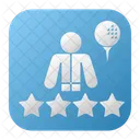 Golf player rating  Icon