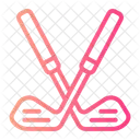 Golf Stick  Icon