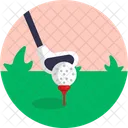 Golf Stick  Icon