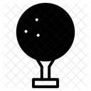 Golf Tee Golf Ball Icon
