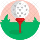 Golf Course Golfing Icon
