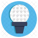 Golf Tee Golf Ball Sports Icon