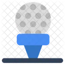 Golf Tee Golf Ball Sports Icon