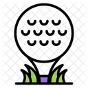 Golf Tee Golf Ball Sports Icon
