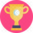 Golf Trophae Preis Symbol
