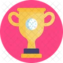Golf Trophy Prize Icon