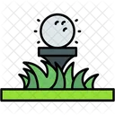 Golfball Birdie Sport Symbol