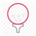 Golf Ball Spiel Symbol