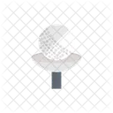 Golf Ball Abschlag Symbol