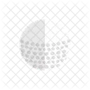 Golf Ball Spielen Symbol