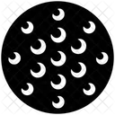 Golfball Ball Kreis Symbol