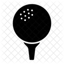 Golfball Golf Golfschlager Symbol