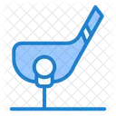 Golfball Golfschlager Golf Symbol