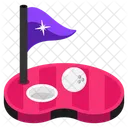 Sport Kurs Rasen Symbol