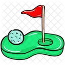 Golfclub Golfarena Golfplatz Symbol