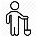 Golfspieler Golf Sport Symbol