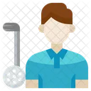 Golfer  Icon