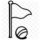 Golfflagge  Symbol
