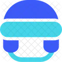 Golfhelm Helm Sporthelm Symbol