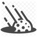 Golfloch Golfball Ziel Symbol