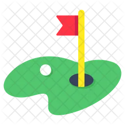 Golfplatz  Symbol