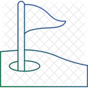 Golfplatz  Symbol
