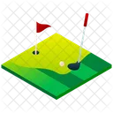 Golfplatz  Symbol