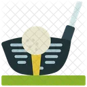 Golfputter Golfschlager Golfschlager Symbol