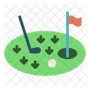 Golfs Sport Game Icon
