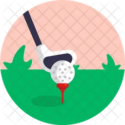 Golfschläger  Symbol