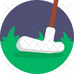 Golfschläger  Symbol