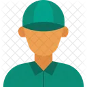 Golfspieler Mann  Symbol