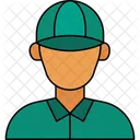 Golfspieler Mann  Symbol