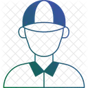 Golfspieler Mann  Symbol