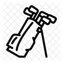 Golftasche  Symbol