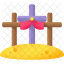 Golgota Pascua Cristiano Icono