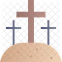 Golgotha Calvary Cross Icon