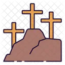 Golgotha Hill Passover Holy Week Icon