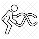 Golpe de cuerda de batalla  Icono