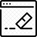 Gomme  Icône