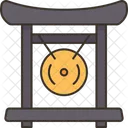 Gong Japan Ritual Icon