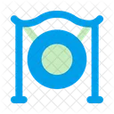 Gong Music Instrument Cultures Icon